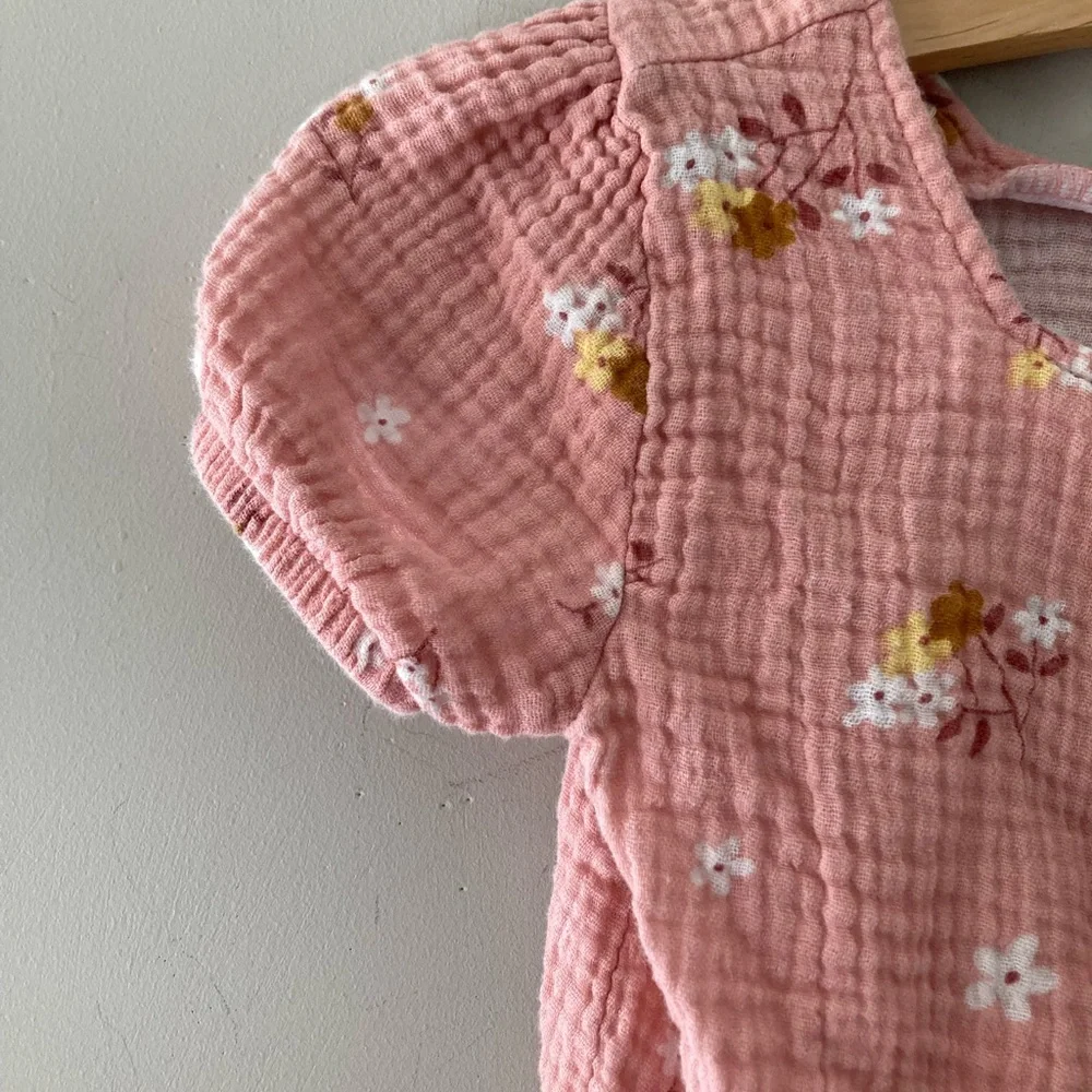 $15 ADD ON modern moments muslin floral set‎ 18M Zara Bamboo Mini Boden Baby Gap